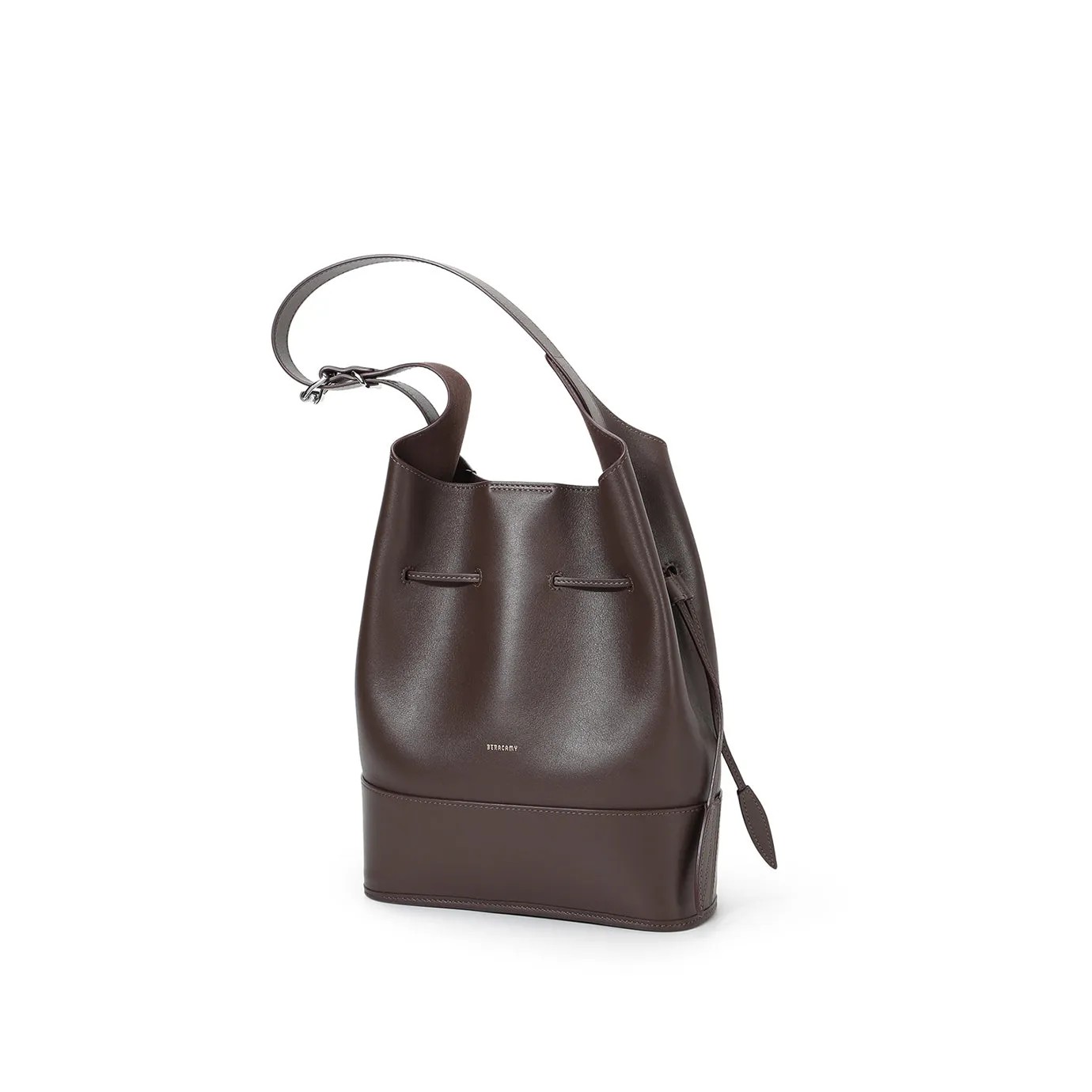 Jeremiah Flat Bucket Bag - Cacao