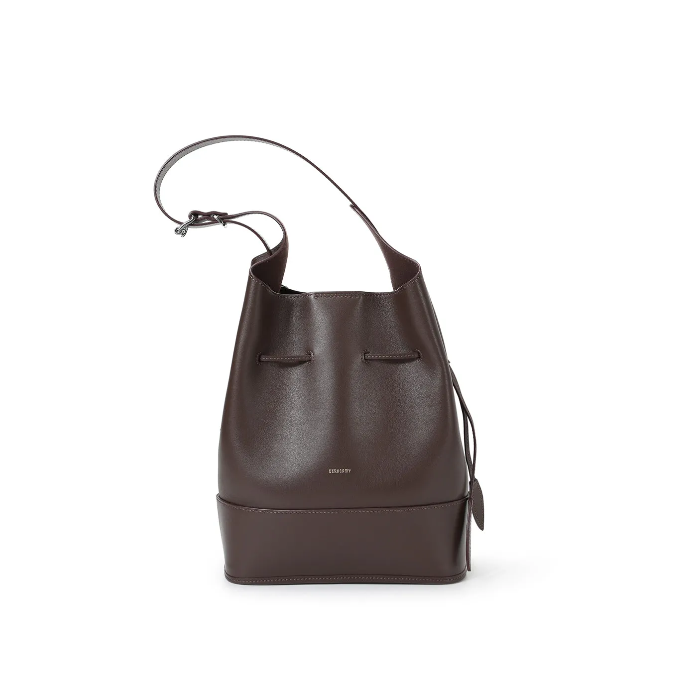 Jeremiah Flat Bucket Bag - Cacao