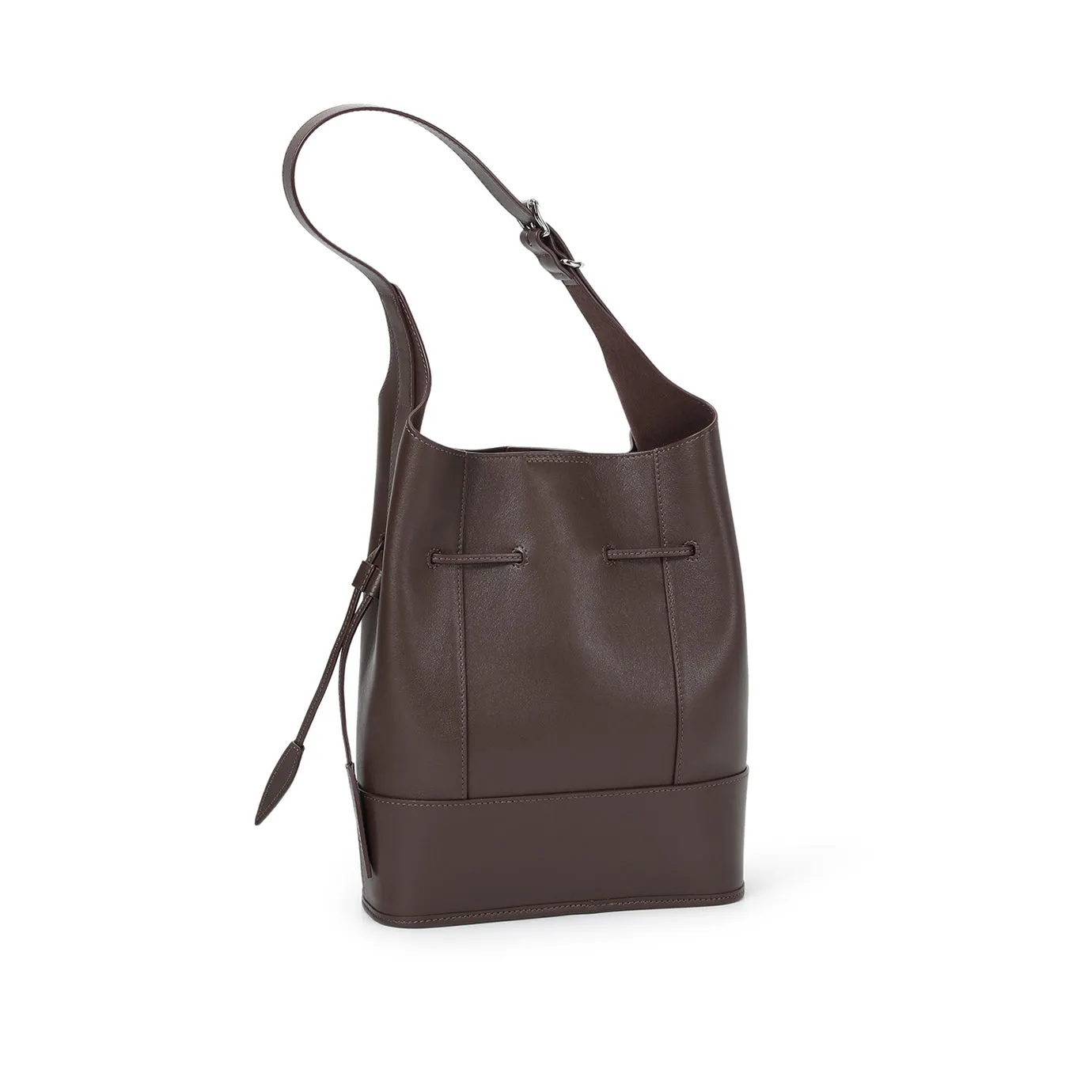 Jeremiah Flat Bucket Bag - Cacao