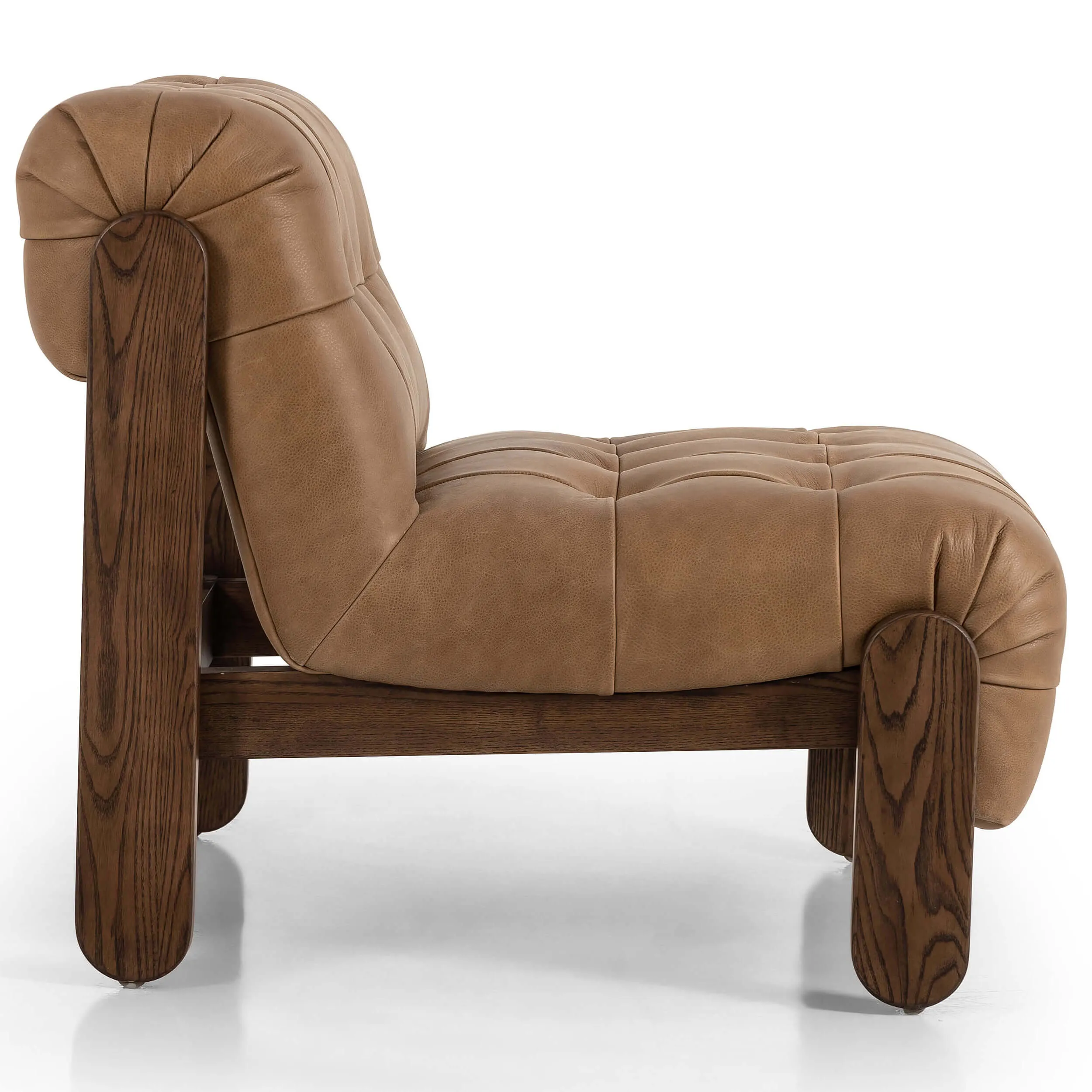 Jeremiah Leather Chair, Palermo Drift