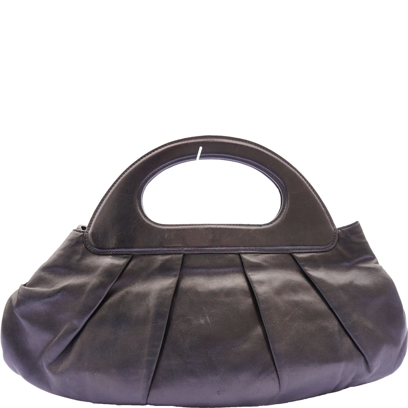 JILL SANDER TOP HANDLE LEATHER BAG