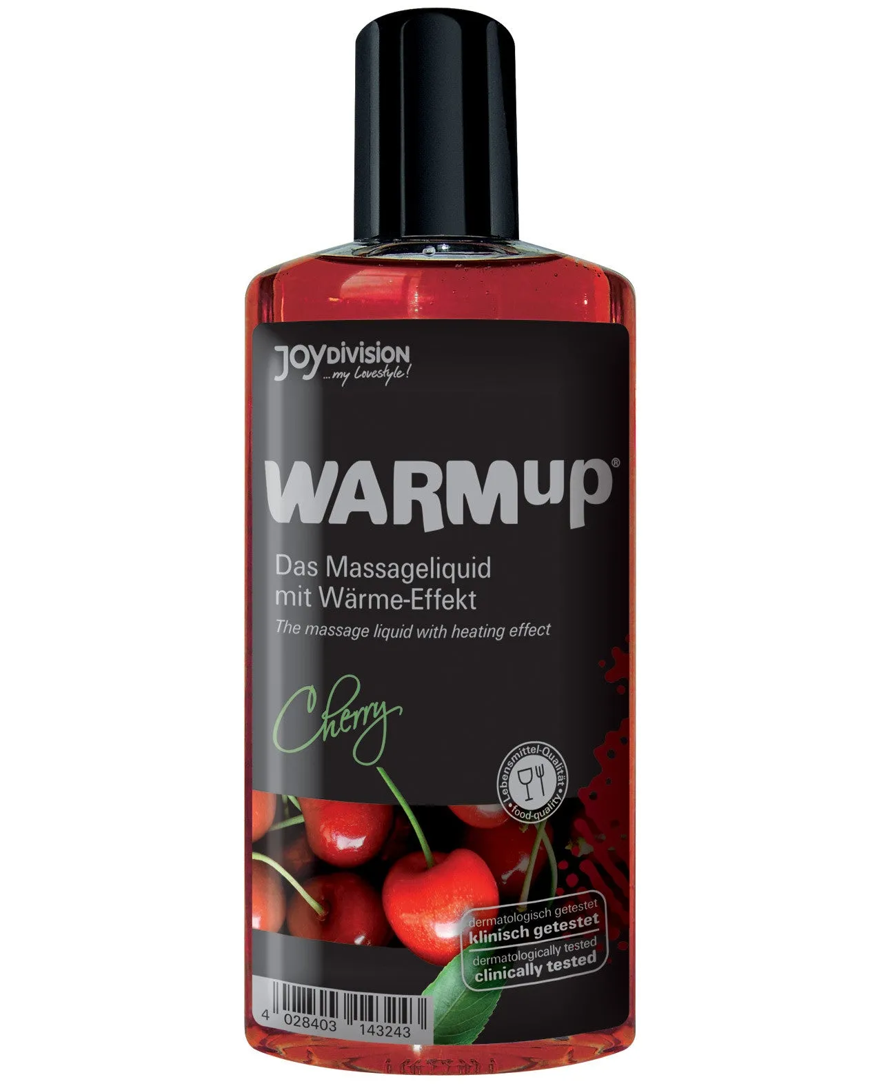 Joydivision Warmup Massage Oil - 5.07 oz Cherry