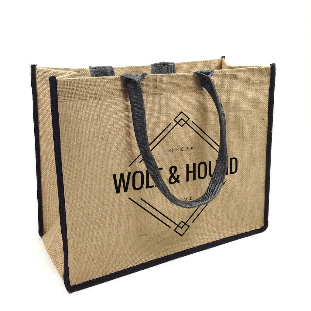 Jute Shopping Bag-Landscape(JB-01)