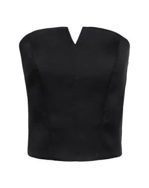 Karl Lagerfeld Women Tube top Black 10 UK