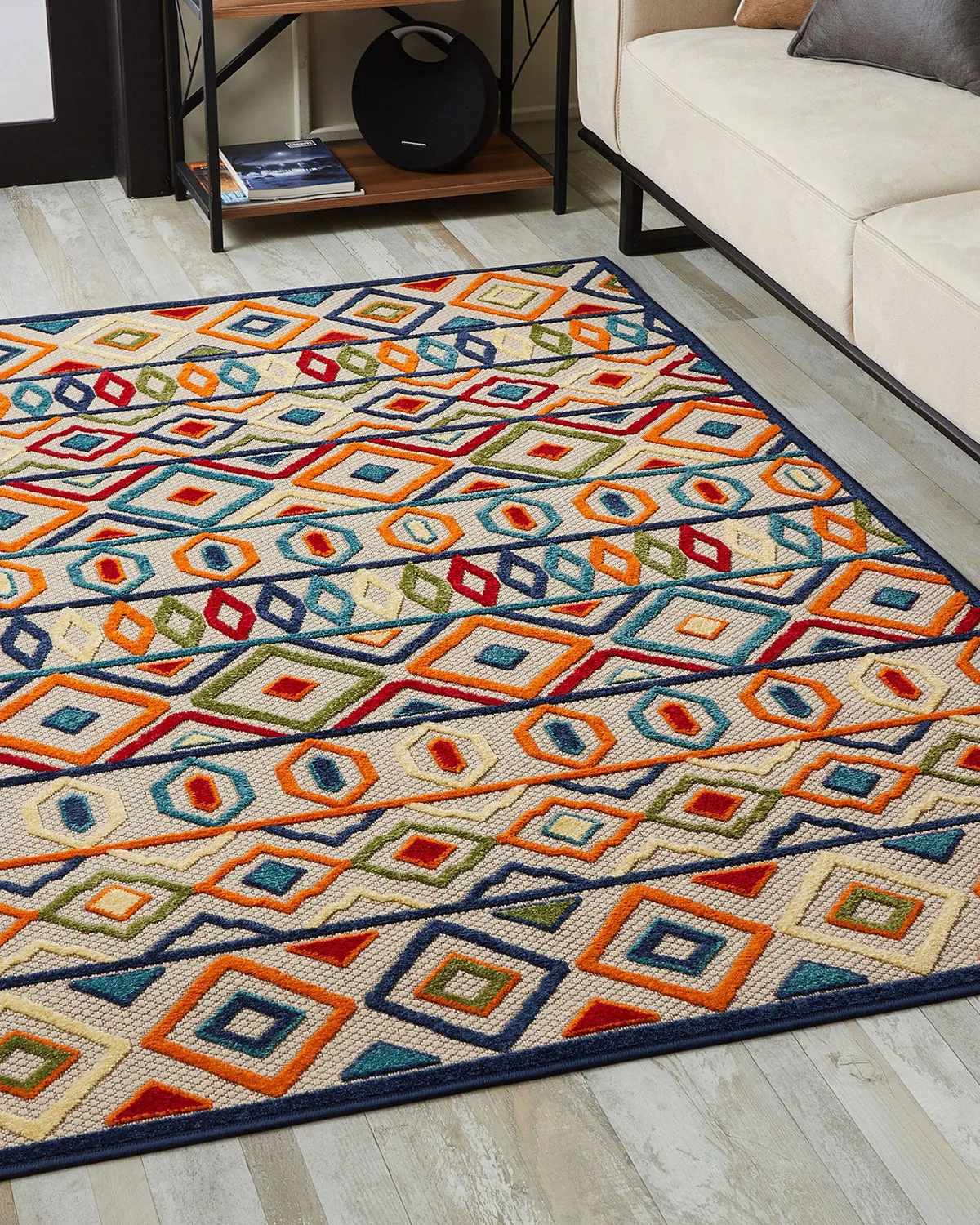 KAS Calla Aztec Indoor/Outdoor Rug