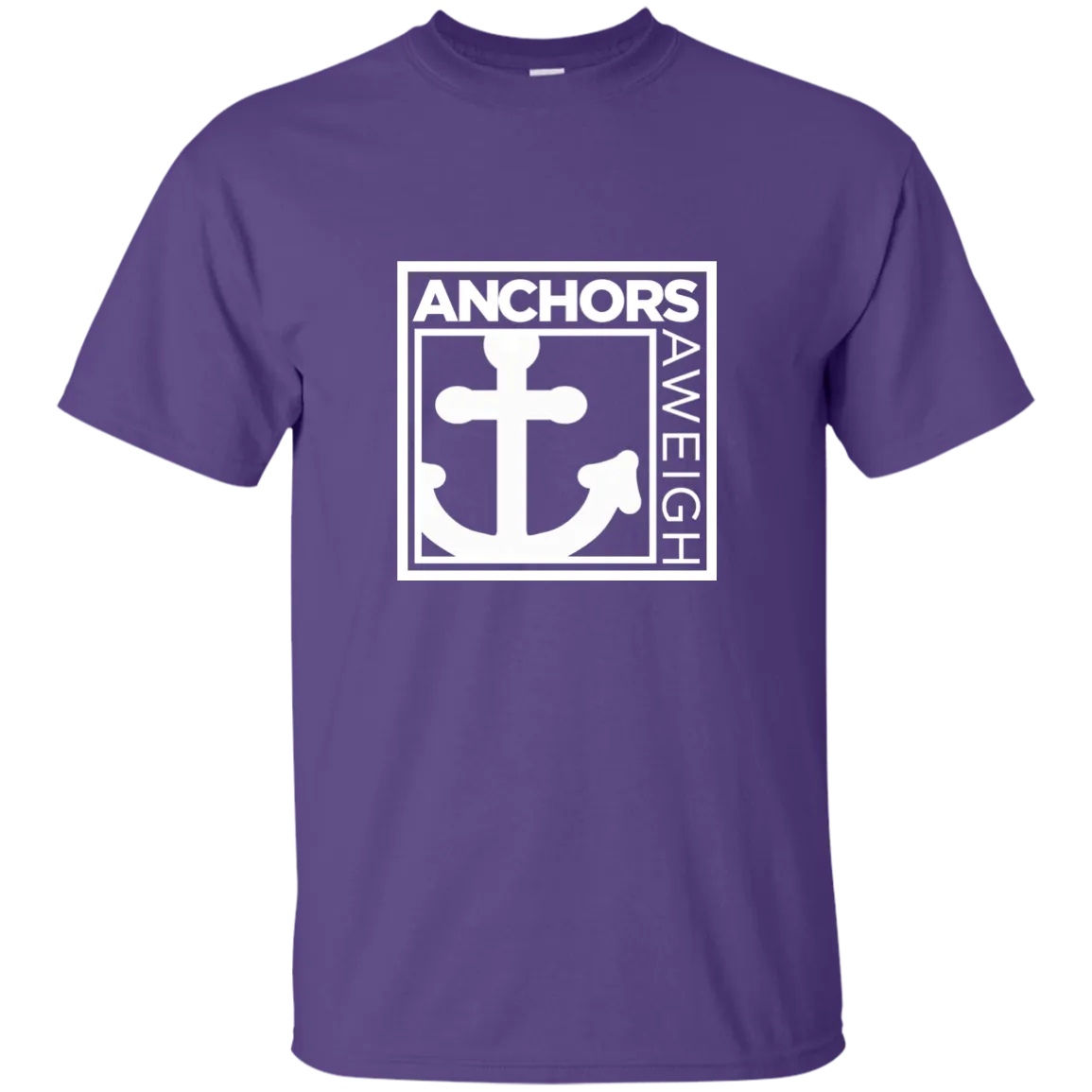 “Know Your Boat” – Anchor - White on Custom Ultra Cotton T-Shirt