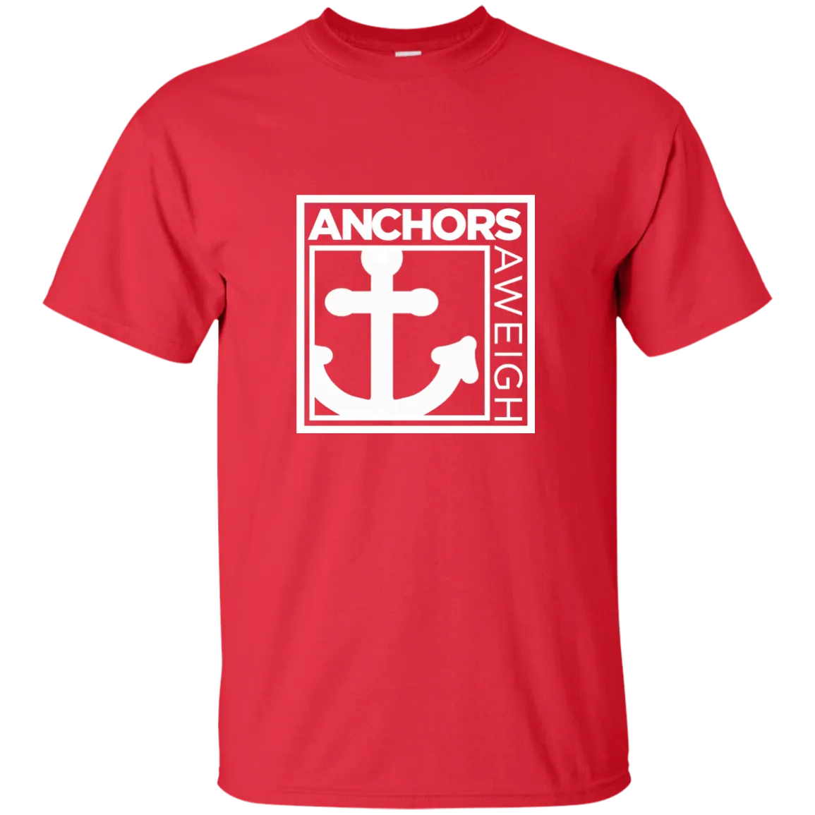 “Know Your Boat” – Anchor - White on Custom Ultra Cotton T-Shirt