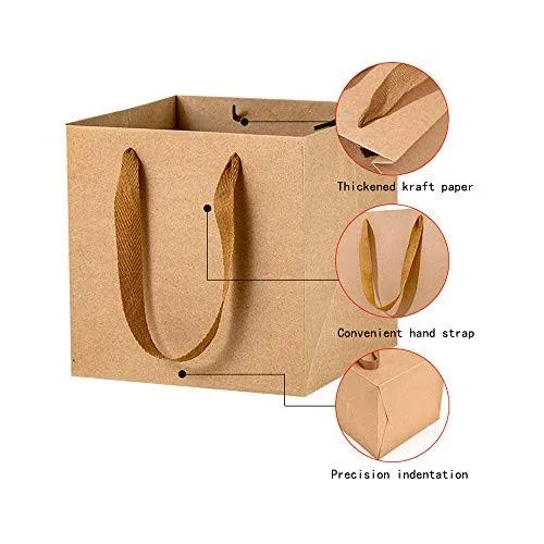 Kraft Paper Gift Box Bag 35x35x30cm