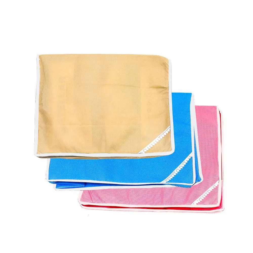 Kuber Industries Non Woven Saree Cover Set of 6 Pcs/Wardrobe Organiser/Regular Clothes Bag,Multi,Standard,VAR2