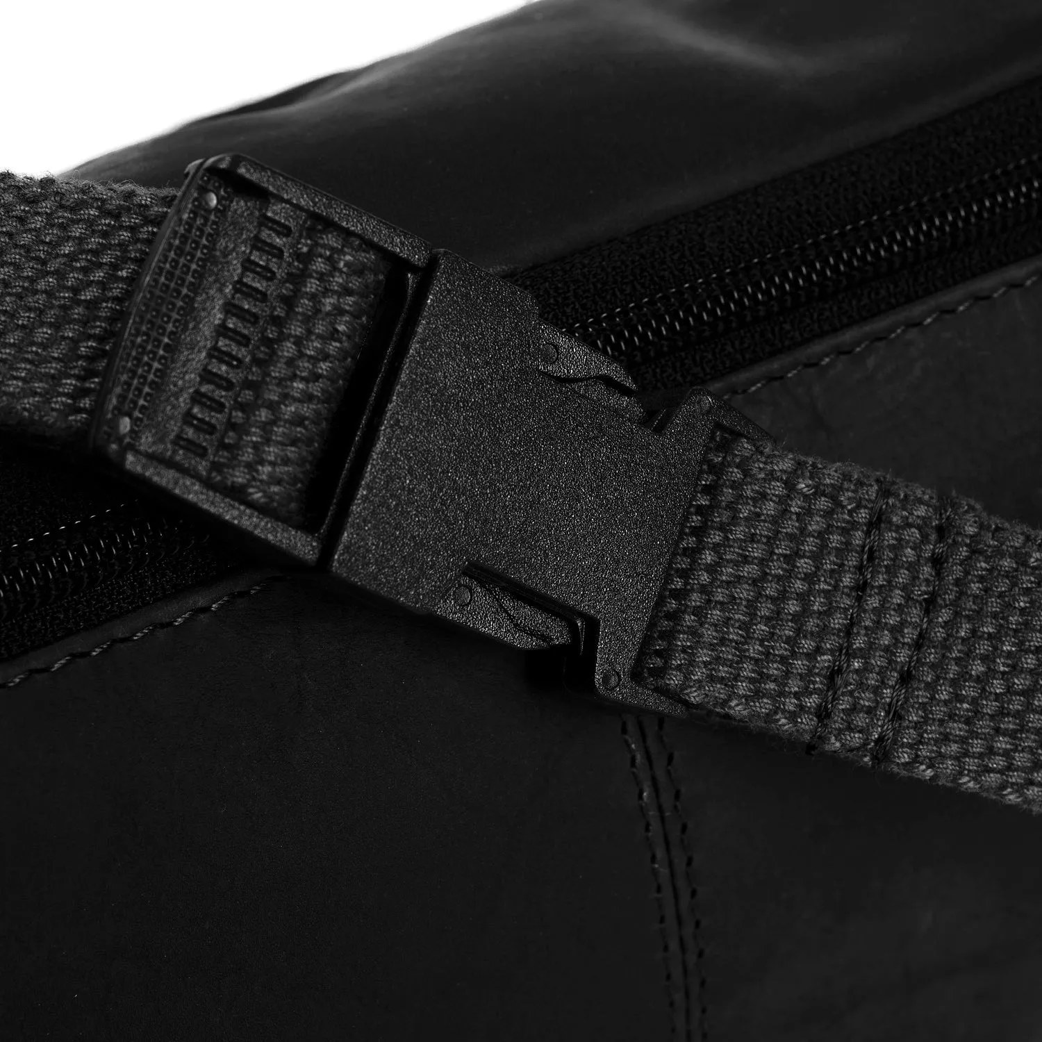 Leather Waist Pack Black Eden