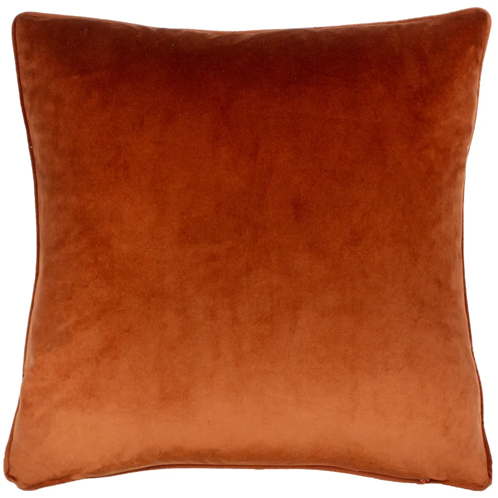 Leilani Printed Chenille Cushion Mink