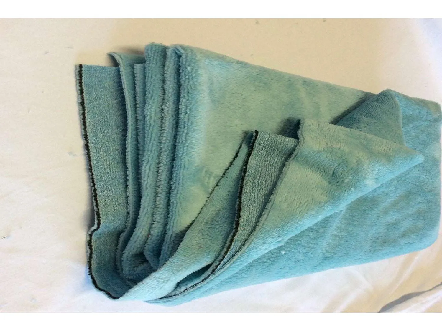 LIGHT BLUE - Luxury Bamboo Very Soft Towelling for Babies, Bags, Beach Wraps, Sky Blue