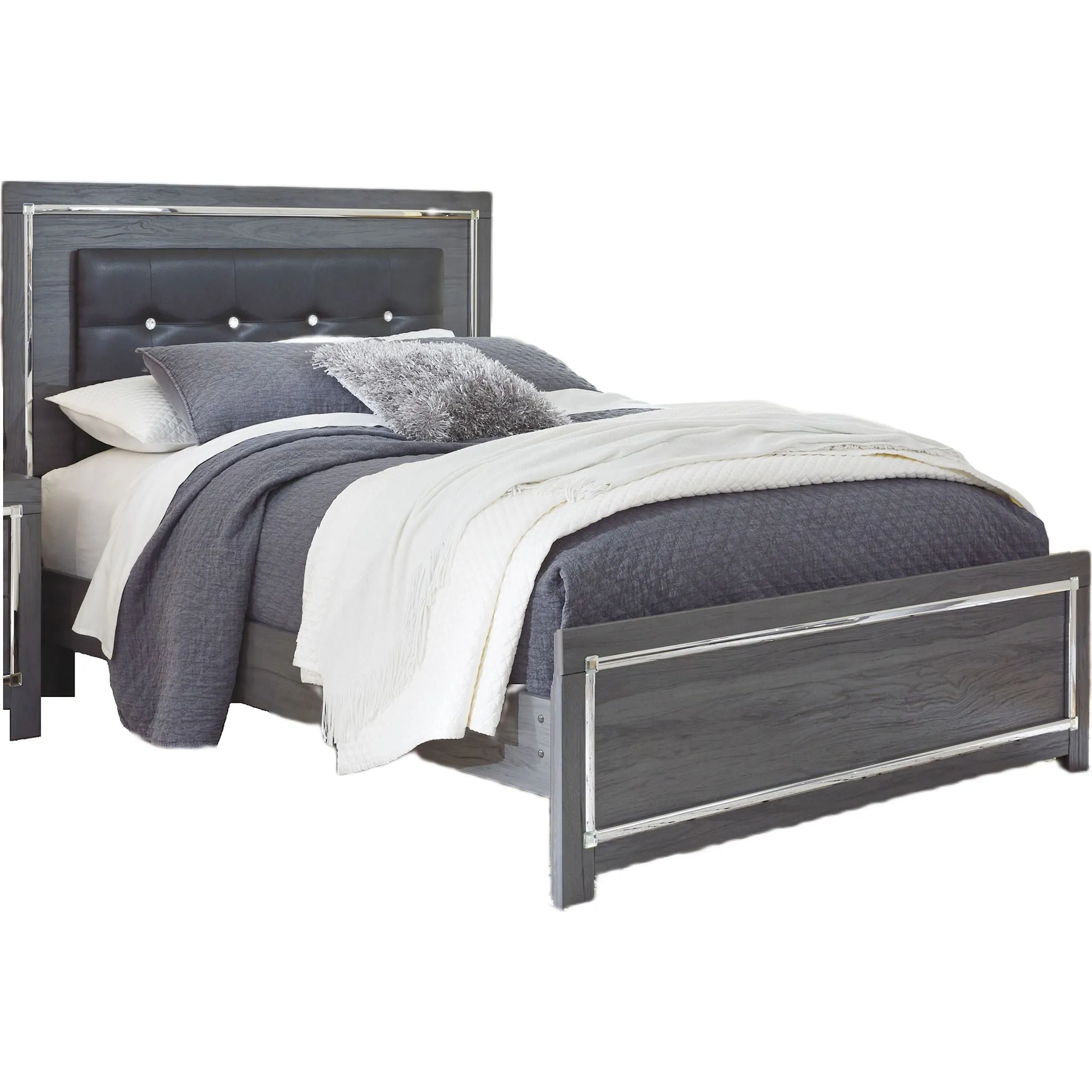 Lodanna Platform Bed - Gray