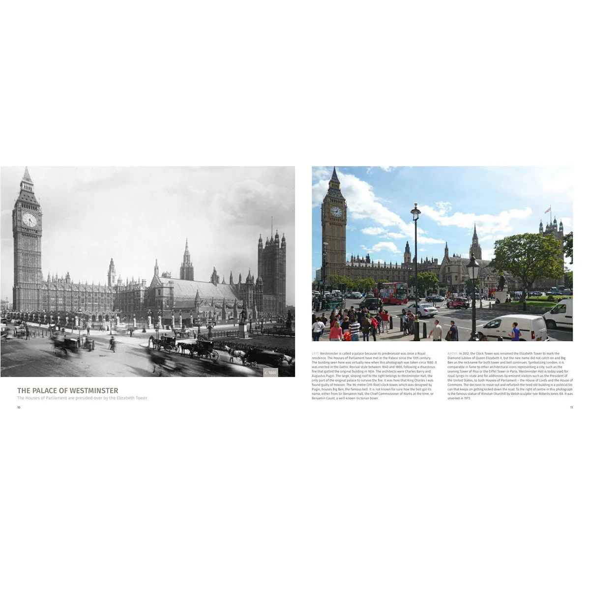 London Then And Now Book By Vaughan Grylls