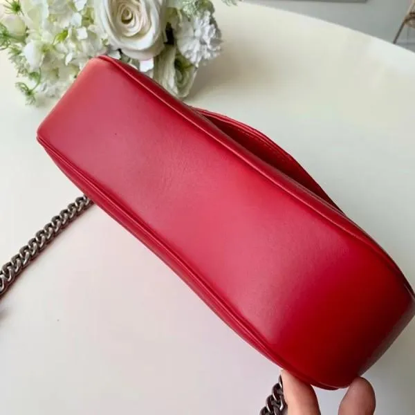 Love Lock New Wave Chain Mm Bag Red 2019