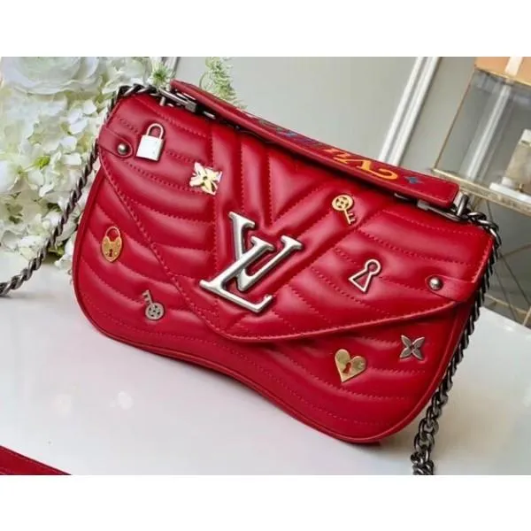 Love Lock New Wave Chain Mm Bag Red 2019