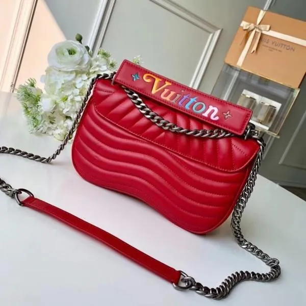 Love Lock New Wave Chain Mm Bag Red 2019