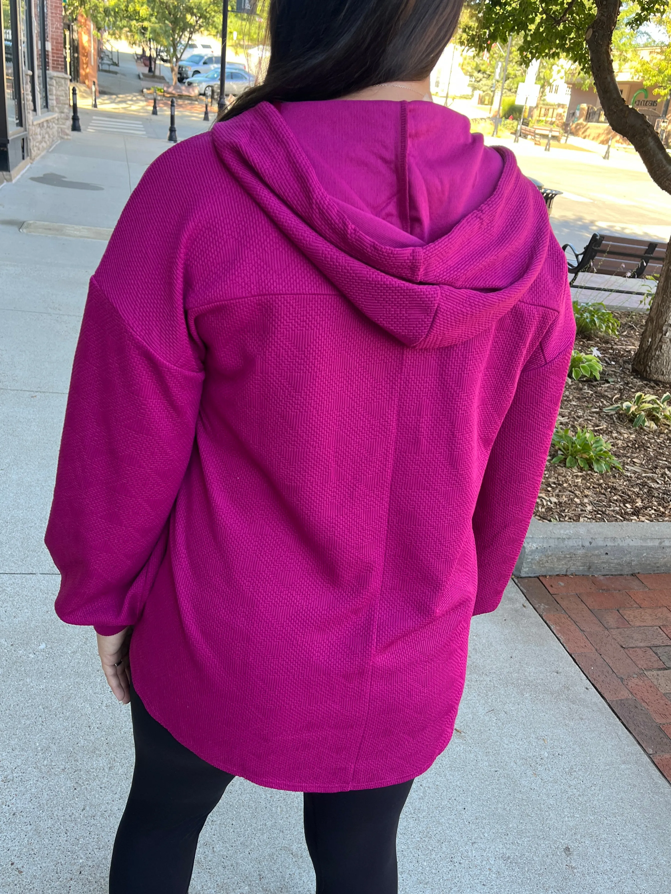 Magenta Hoodie