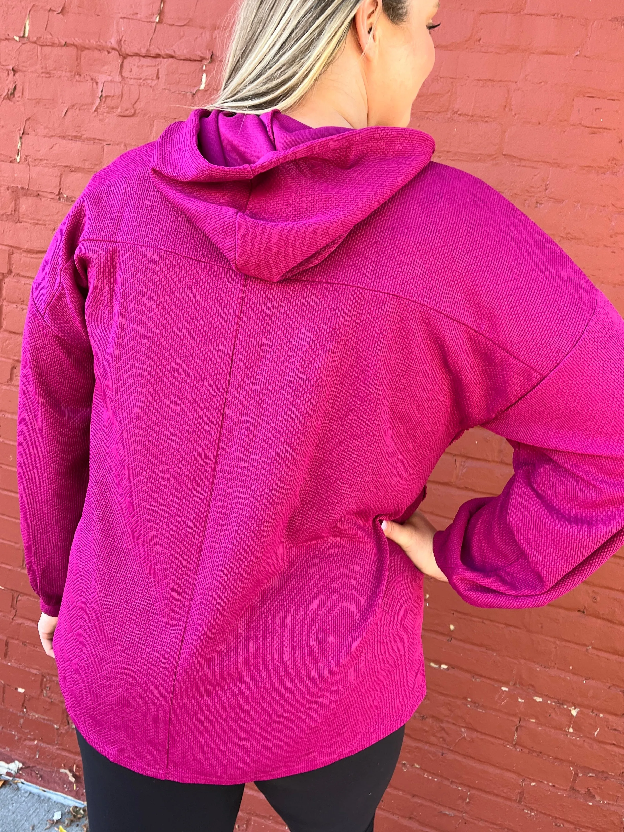 Magenta Hoodie