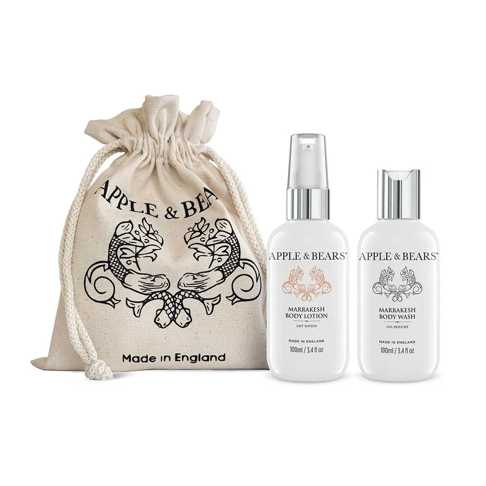 Marrakesh Travel Set | Body Wash & Body Lotion 100ml/3.4 fl oz