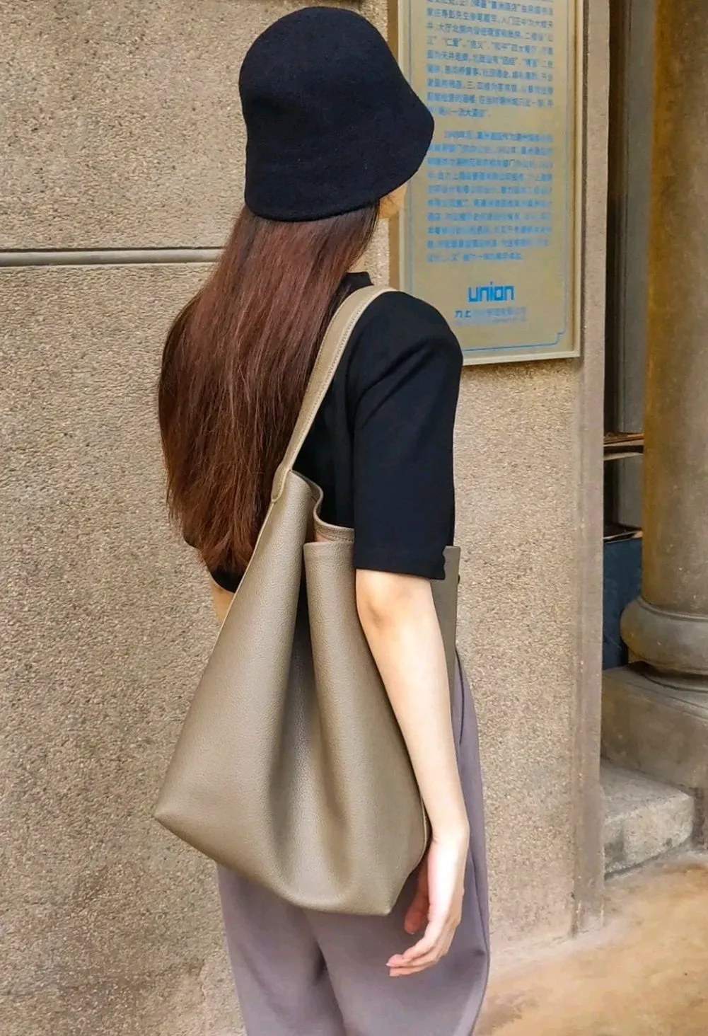 Medium Togo Bucket Bag