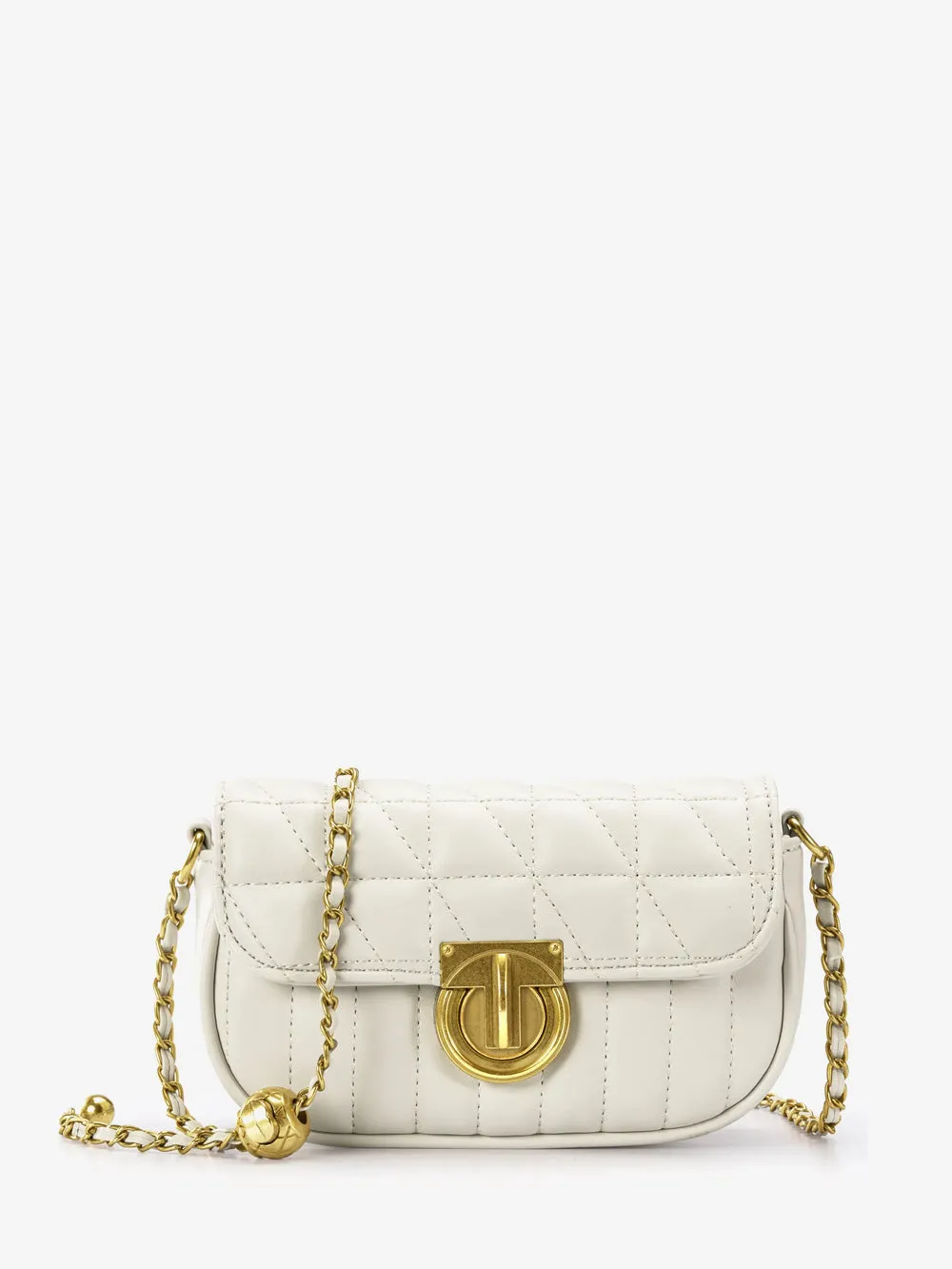 Milan Chiva Casual Quilted Plain Crossbody Bag