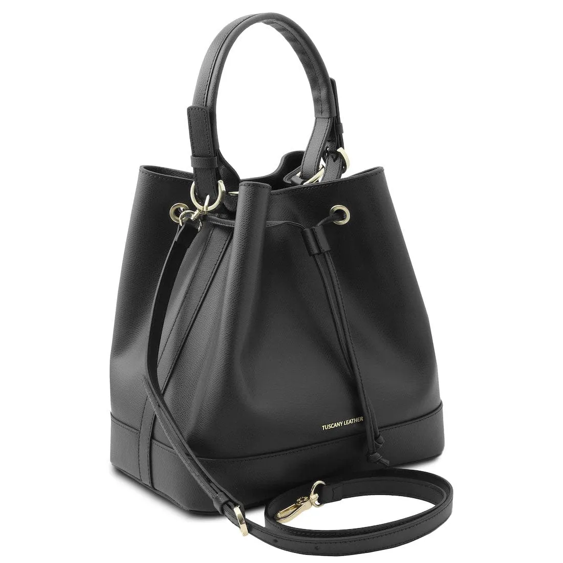 Minerva - Leather bucket bag | TL142145