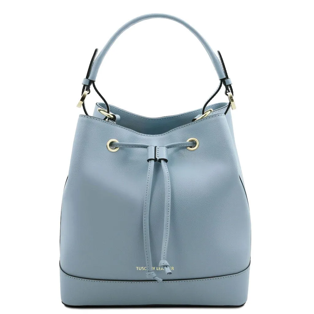 Minerva - Leather bucket bag | TL142145