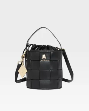 Mini Bucket Bag in Black