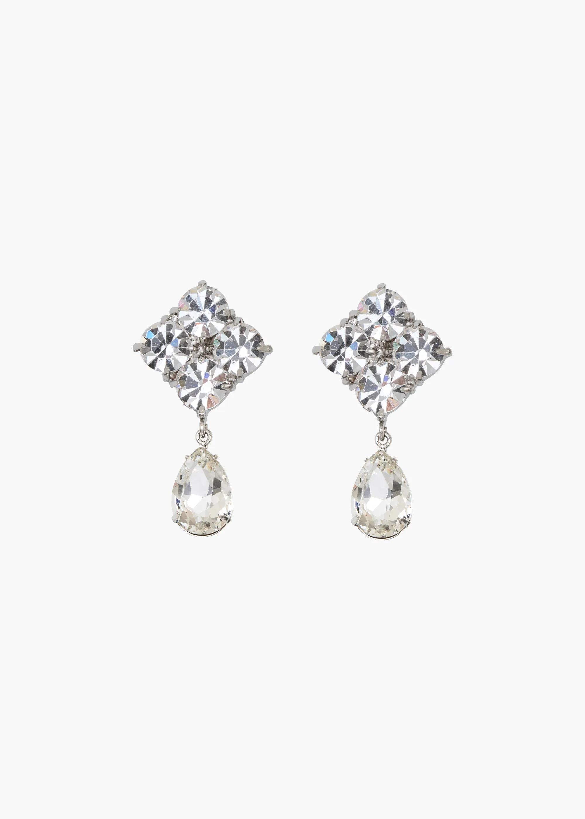 Morgana Earrings -- Crystal