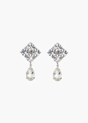 Morgana Earrings -- Crystal