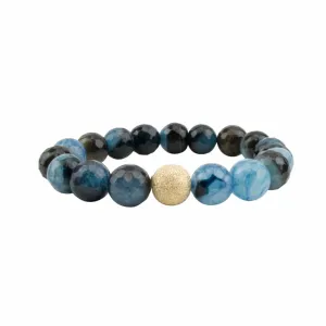 Multi-blue Agate