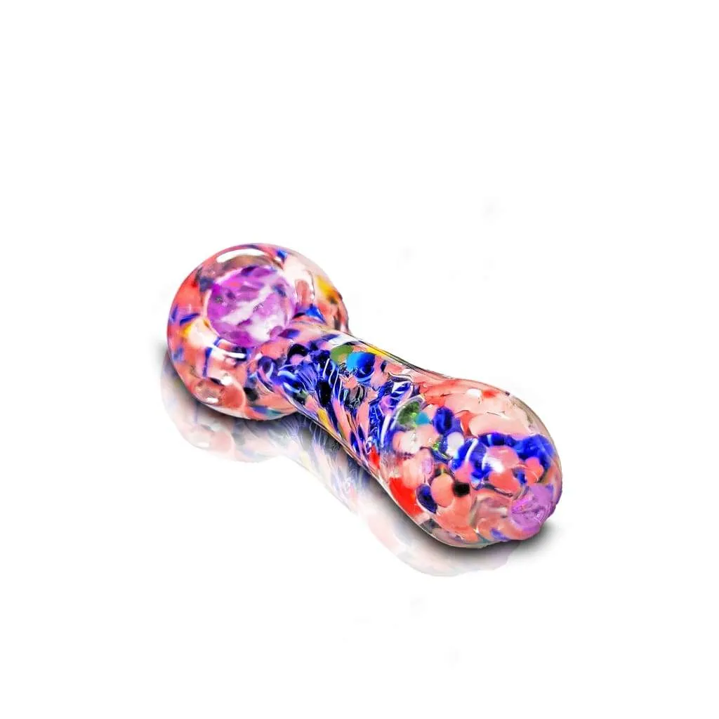 Multi-colored Fritted Hand Pipes