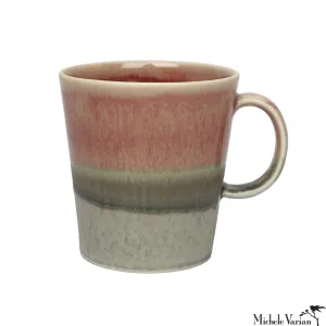 Multi Colored Mug Rouge and Sage