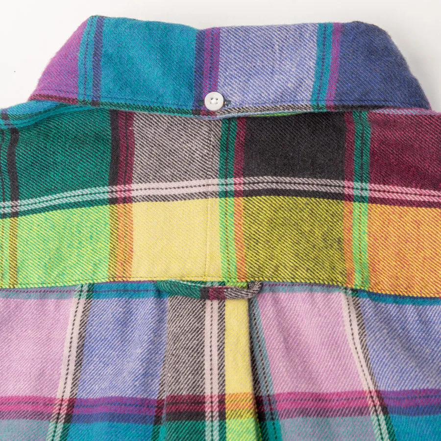 Multi-Colored Plaid Flannel