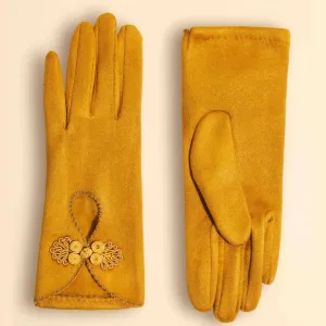 Mustard Suki Gloves