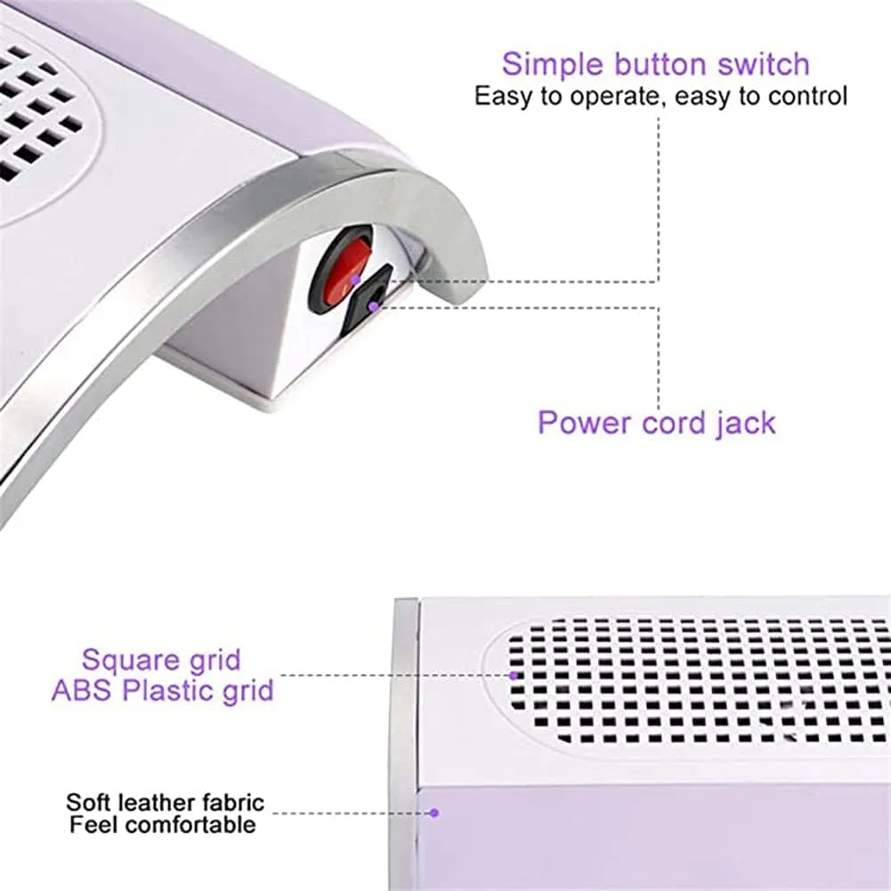 Nail Dust Collector Semi Circle