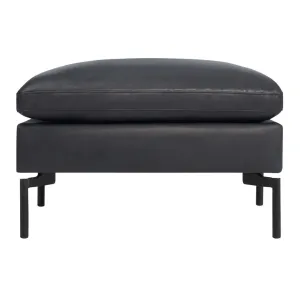 New Standard Leather Ottoman