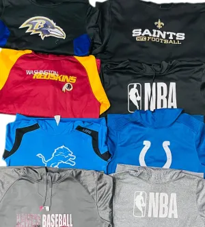 NFL NBA Majestic hoodies 11 pcs