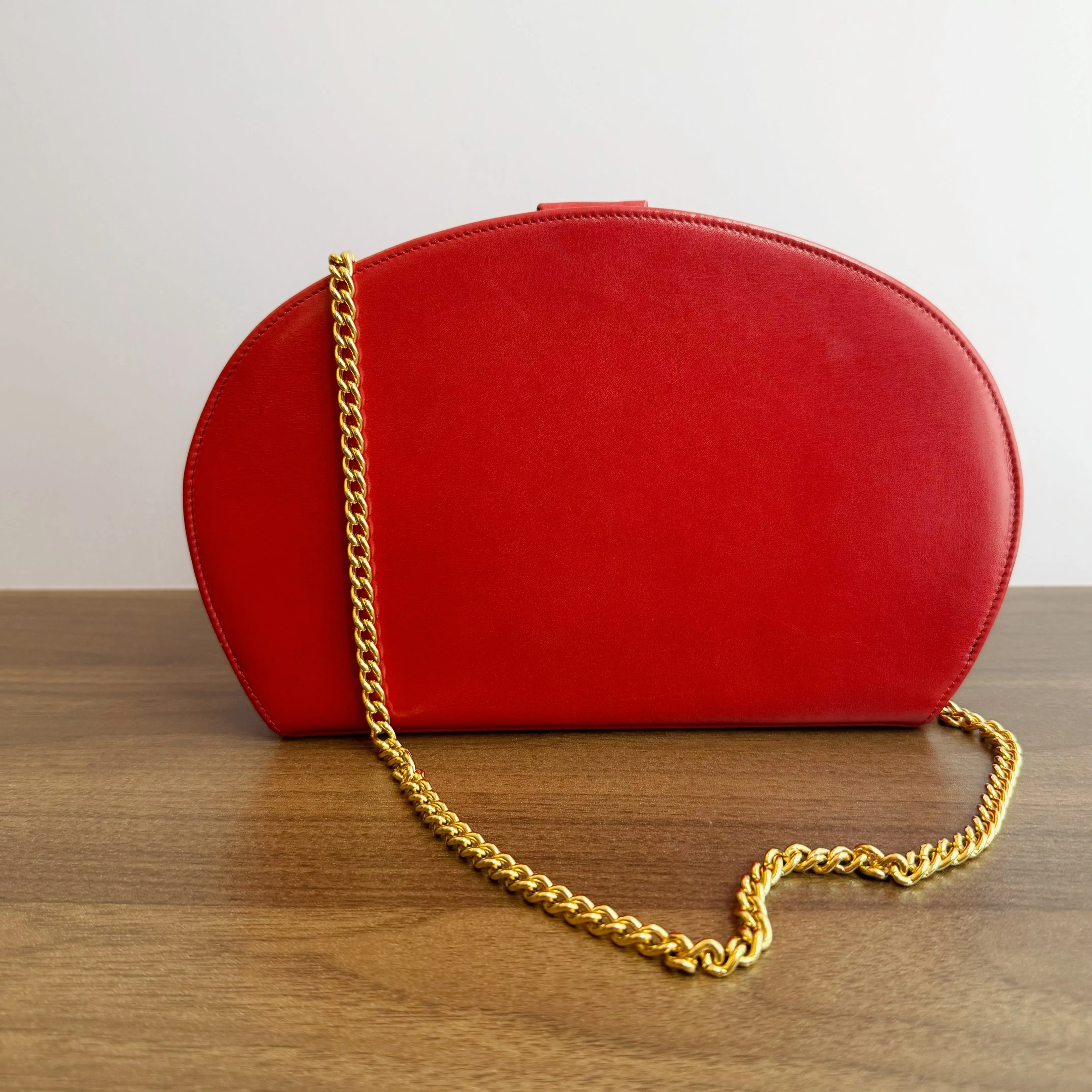 Nina Ricci Red Chain Bag