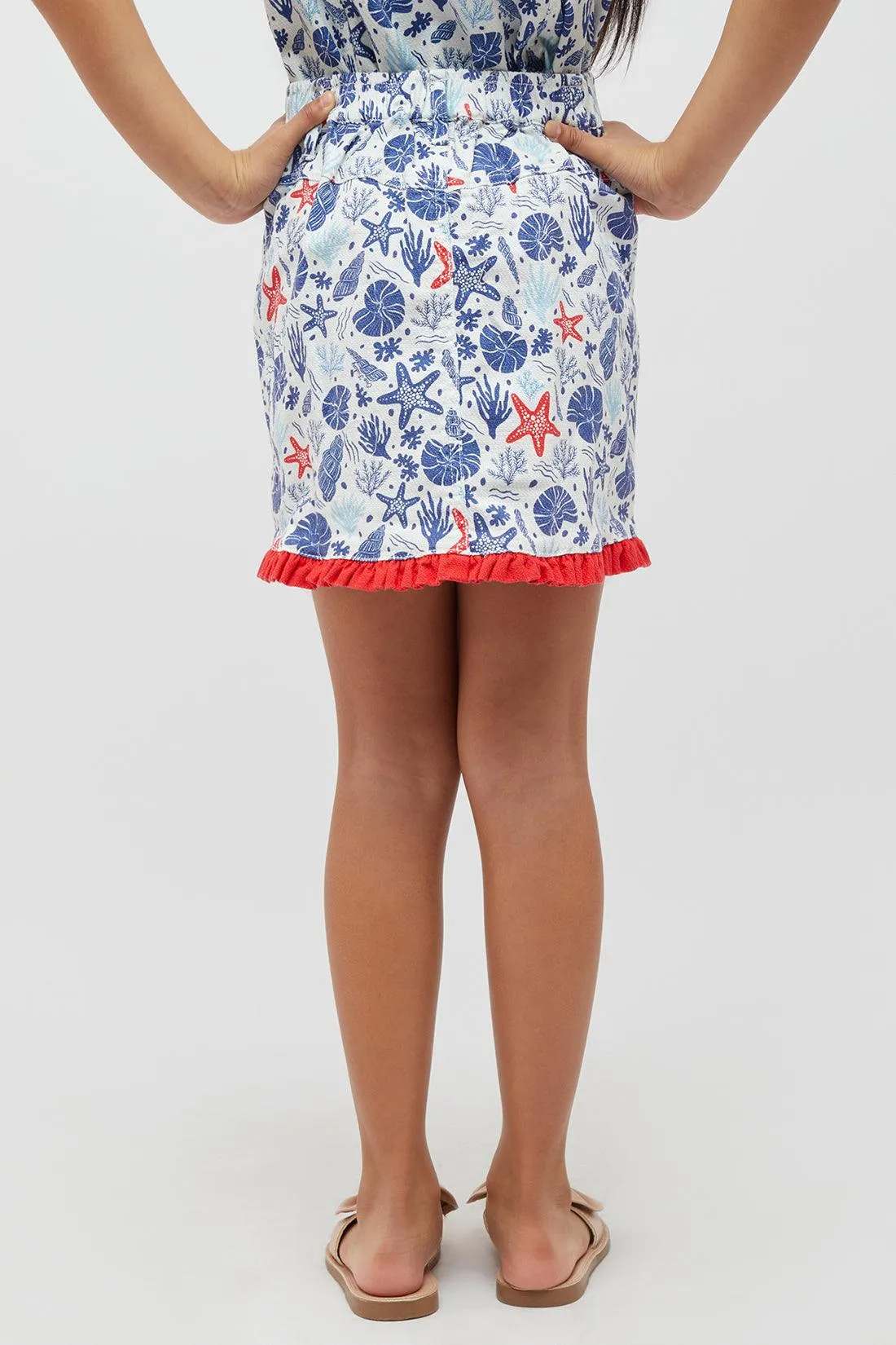 One Friday Multi Color Starfish Skirt