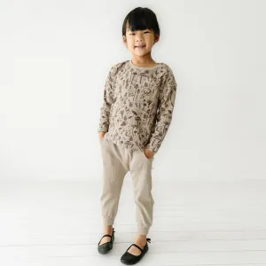 Organic Toddler T-shirt & Pant Set - Woodland