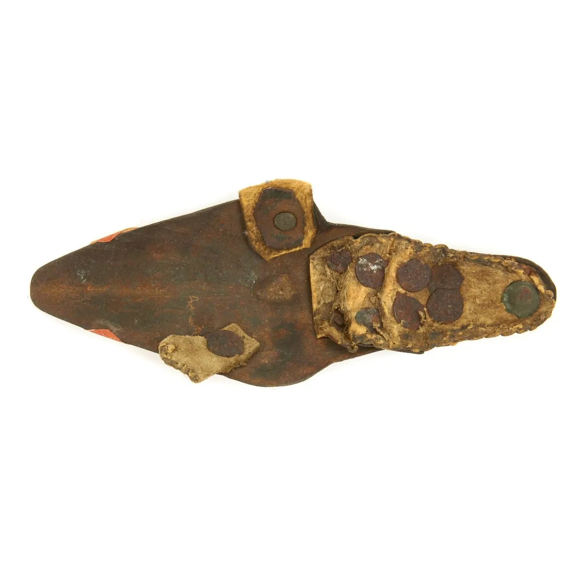 Original English Civil War Iron Gauntlet Articulated Finger Reportedly from Oliver Cromwell - Circa 1644