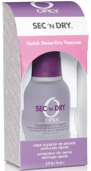 Orly Quick Dry - Sec'n Dry .6 oz.