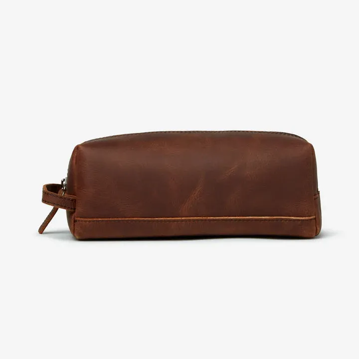 Osgoode Marley Small Leather Toiletry/Shave Bag - 2015