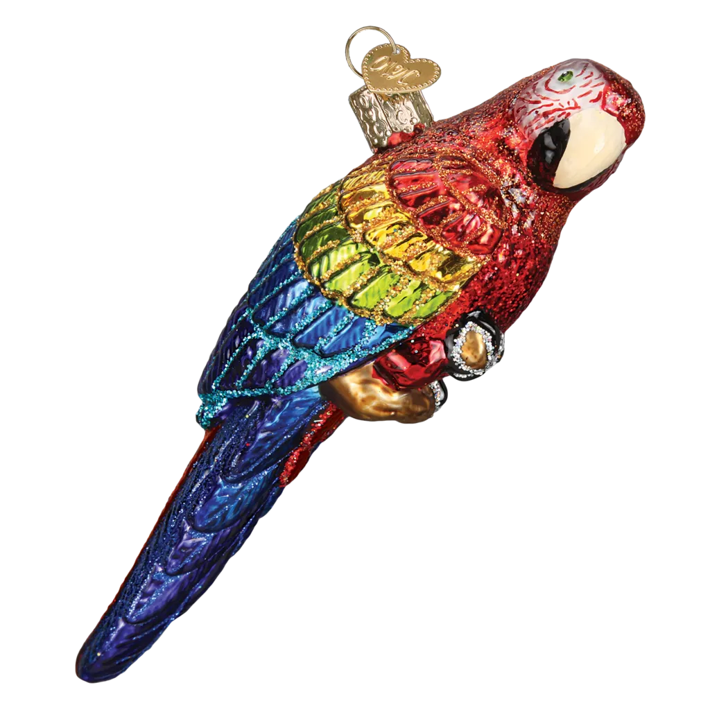 OWC Tropical Parrot Ornament, 16117