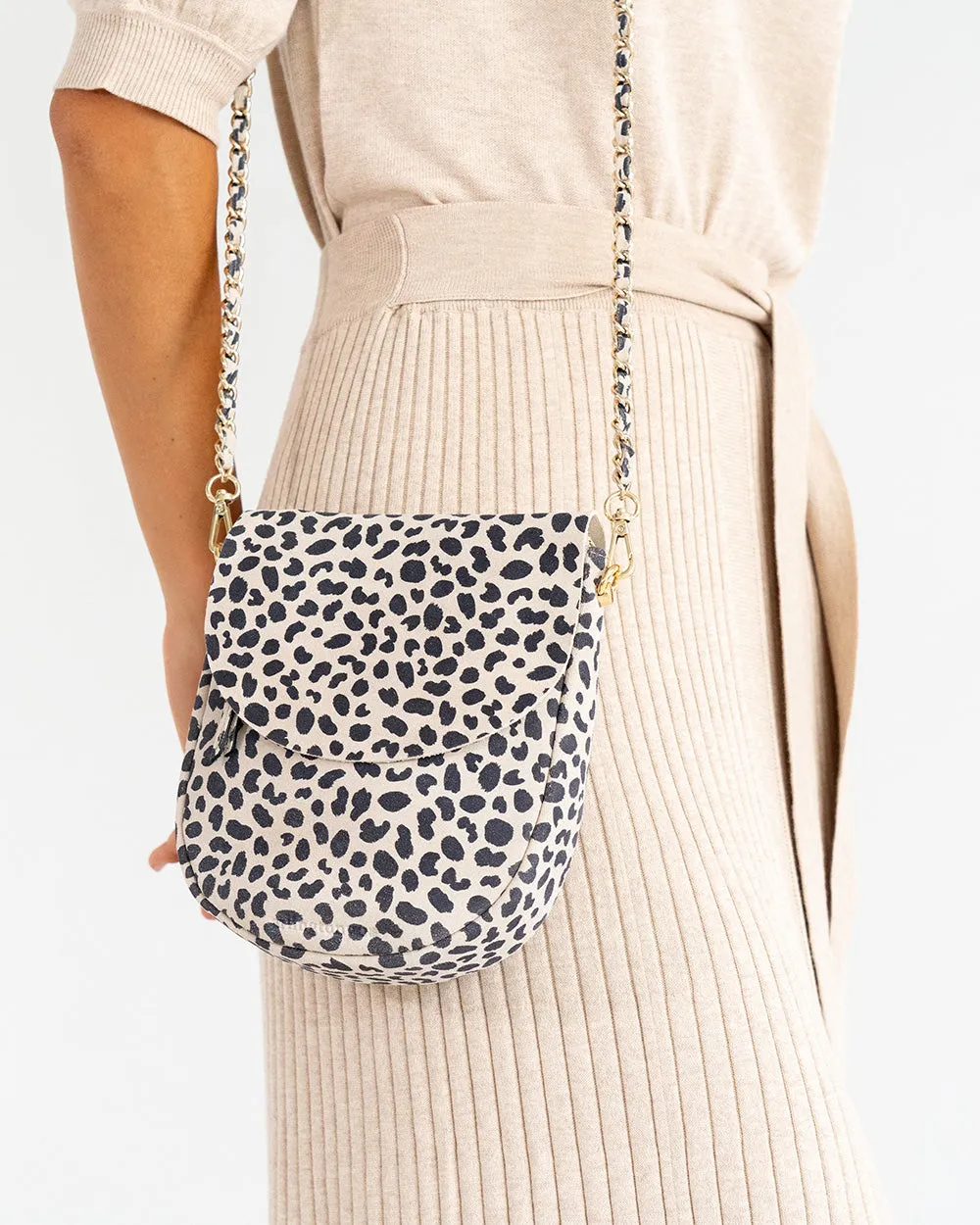 Phoebe Pouch - Spot Suede