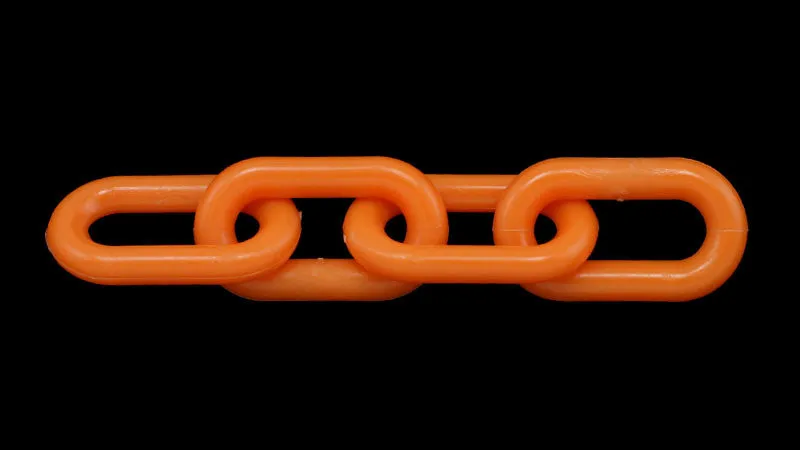 PLASTIC CHAIN 500 FEET 1-1/2" (6mm)