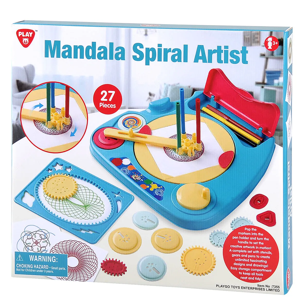 Playgo Toys Ent. Ltd. Mandala Spiral Artist