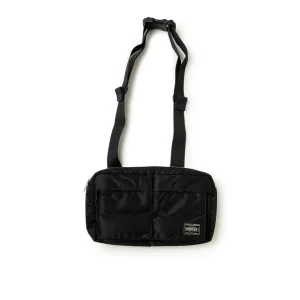 porter by yoshida tanker waist bag (black)